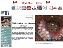 Tablet Screenshot of divemaster.ca